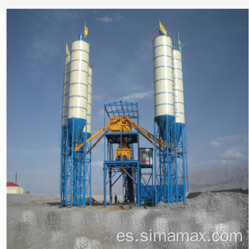 Exportación a Indonesia Planta de lotes de concreto pequeño